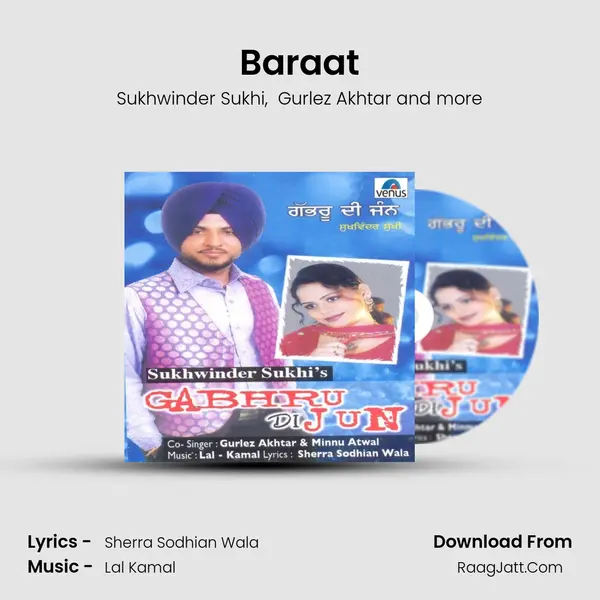 Baraat MP3 Song by Sukhwinder Sukhi Cover