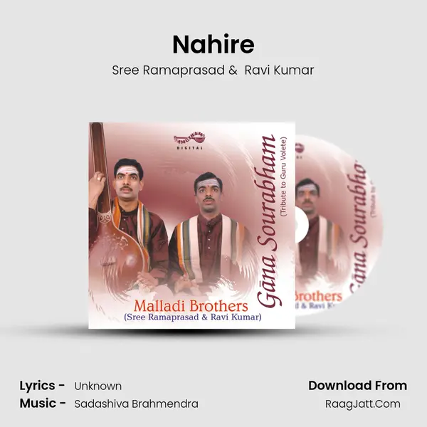 Nahire MP3 Song by Sree Ramaprasad Cover