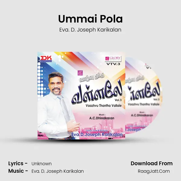 Ummai Pola MP3 Song by Eva. D. Joseph Karikalan Cover