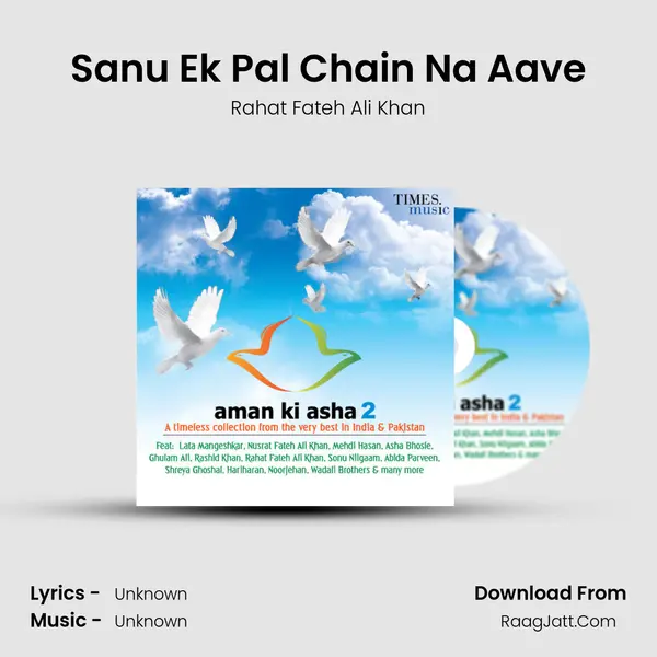 Sanu Ek Pal Chain Na Aave Cover
