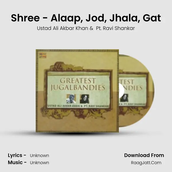 Shree - Alaap, Jod, Jhala, Gat MP3 Song by Ustad Ali Akbar Khan Cover