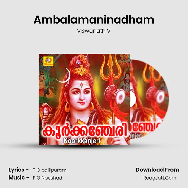 Ambalamaninadham MP3 Song by Viswanath V Cover