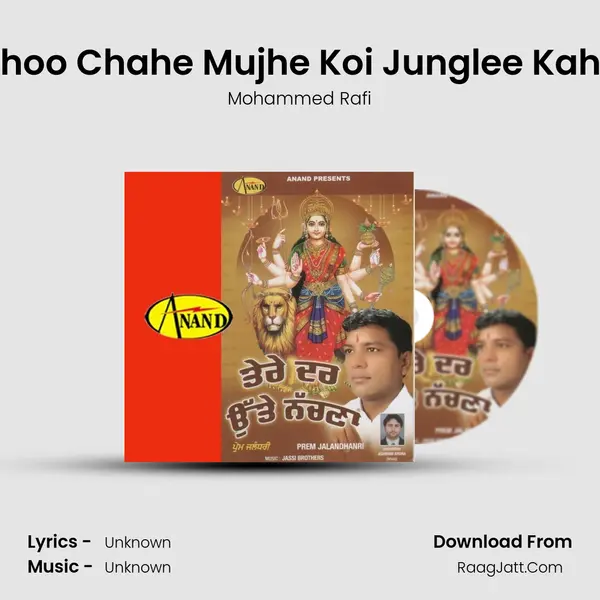 Yahoo Chahe Mujhe Koi Junglee Kahen Cover