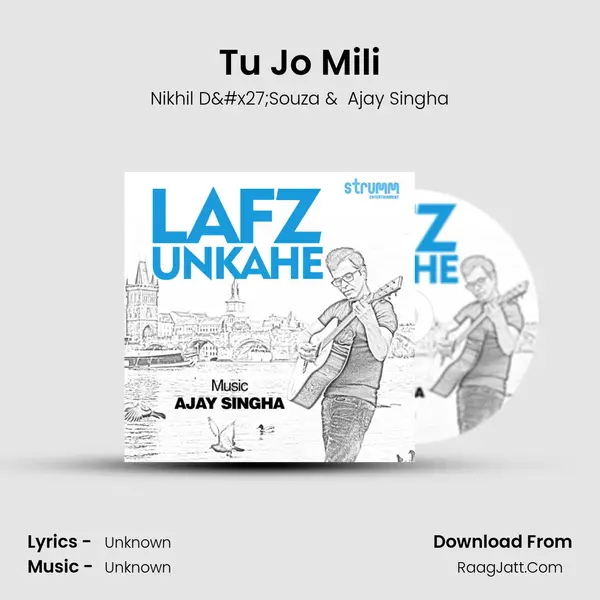 Tu Jo Mili MP3 Song by Nikhil D'Souza Cover