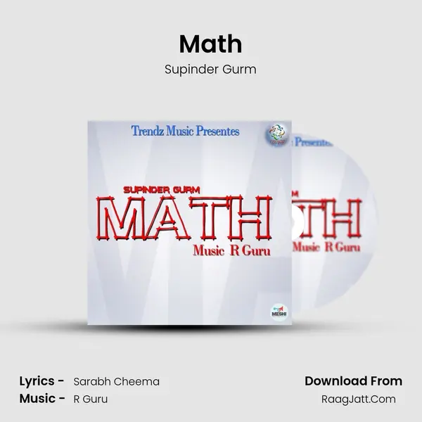 Math MP3 Song by Supinder Gurm Cover