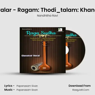 Thanigaivalar - Ragam: Thodi_talam: Khanda Chapu MP3 Song by Nandhitha Ravi Cover