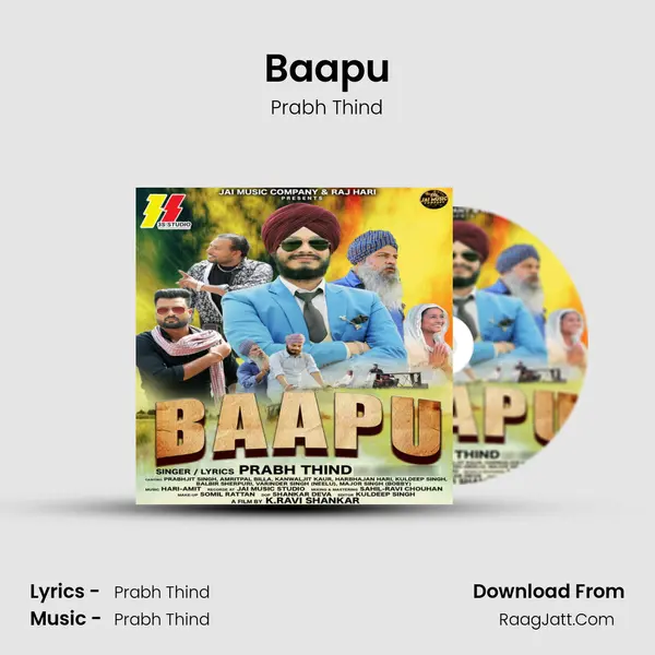 Baapu MP3 Song by Prabh Thind Cover
