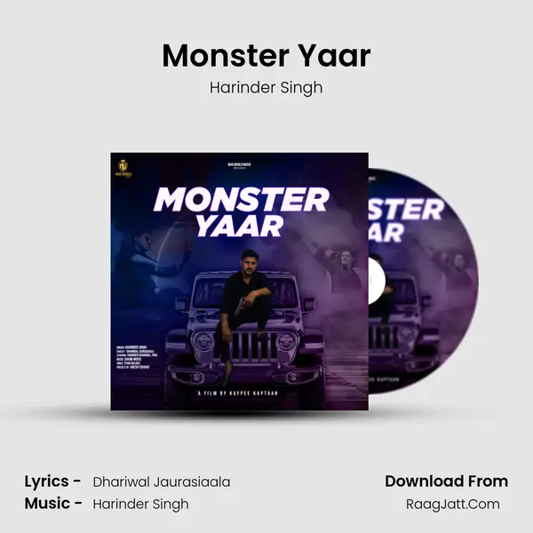 Monster Yaar MP3 Song by Harinder Singh Cover