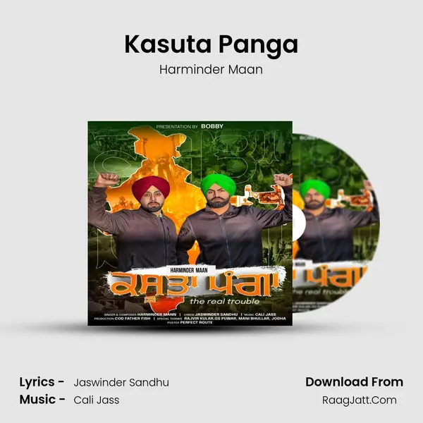 Kasuta Panga MP3 Song by Harminder Maan Cover