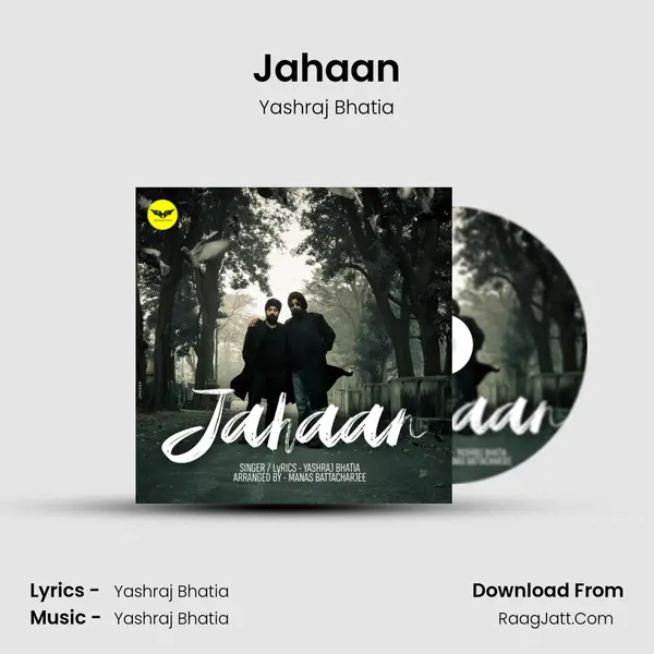 Jahaan MP3 Song by Yashraj Bhatia Cover