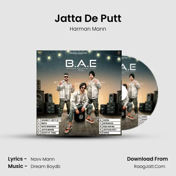 Jatta De Putt MP3 Song by Harman Mann Cover