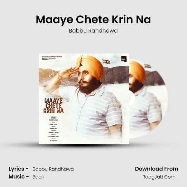 Maaye Chete Krin Na MP3 Song by Babbu Randhawa Cover