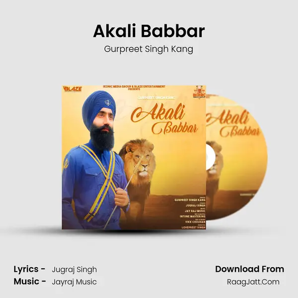 Akali Babbar MP3 Song by Gurpreet Singh Kang Cover