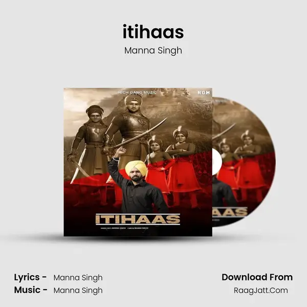 itihaas MP3 Song by Manna Singh Cover