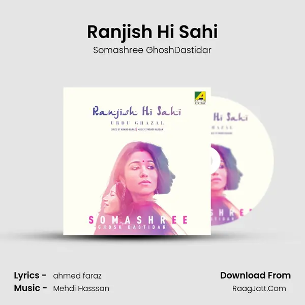 Ranjish Hi Sahi MP3 Song by Somashree GhoshDastidar Cover