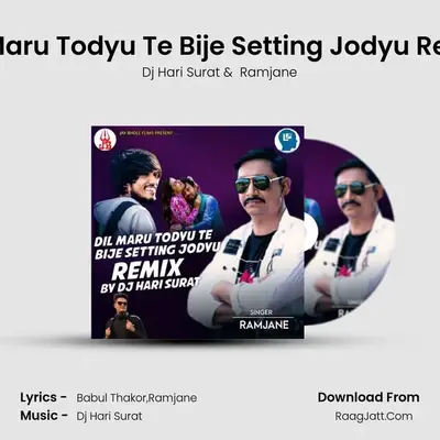 Dil Maru Todyu Te Bije Setting Jodyu Remix MP3 Song by Dj Hari Surat Cover