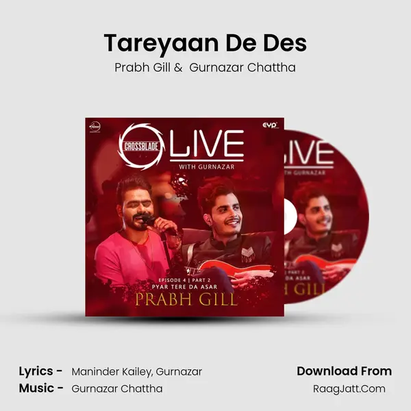 Tareyaan De Des MP3 Song by Prabh Gill Cover