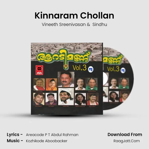 Kinnaram Chollan MP3 Song by Vineeth Sreenivasan Cover