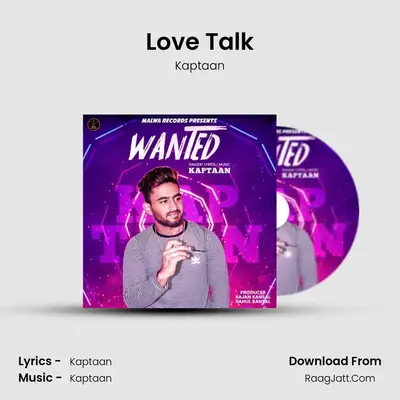 Love Talk MP3 Song by Kaptaan Cover