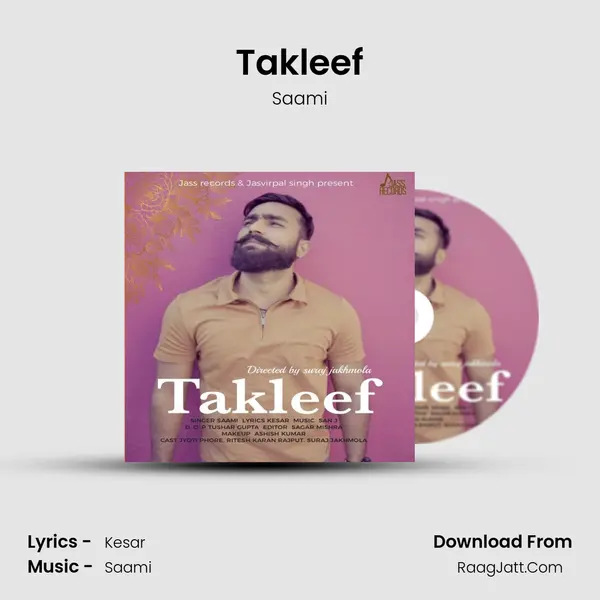 Takleef MP3 Song by Saami Cover