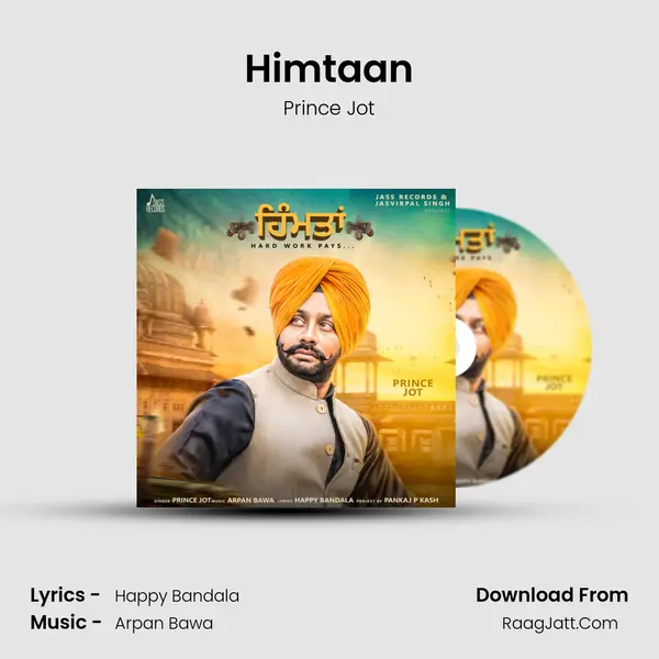 Himtaan MP3 Song by Prince Jot Cover