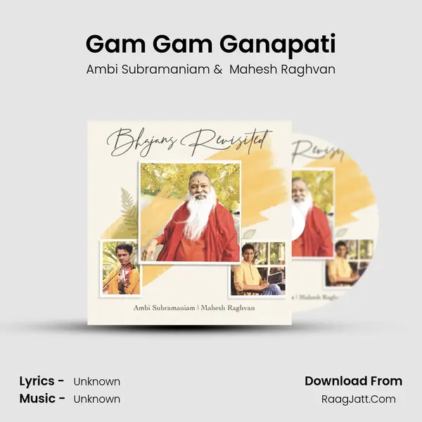 Gam Gam Ganapati MP3 Song by Ambi Subramaniam Cover