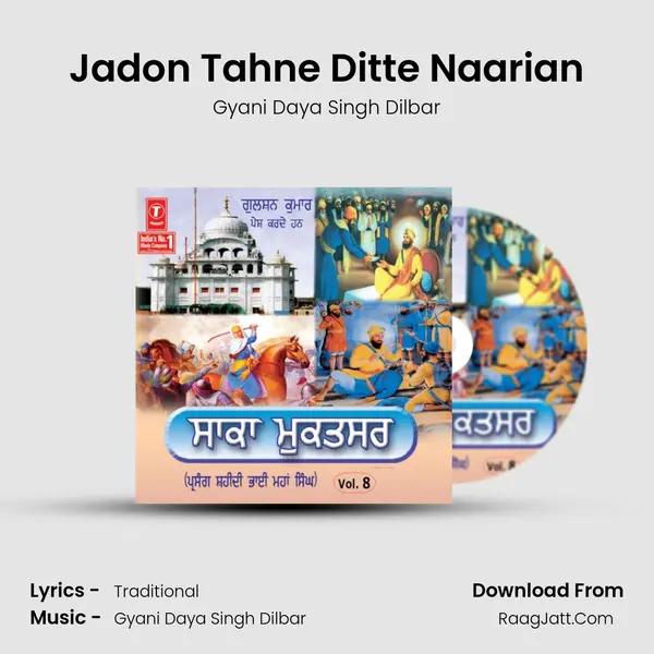 Jadon Tahne Ditte Naarian MP3 Song by Gyani Daya Singh Dilbar Cover