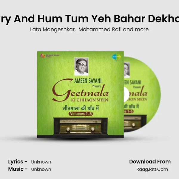 Commentary And Hum Tum Yeh Bahar Dekho Rang Laya MP3 Song by Lata Mangeshkar Cover
