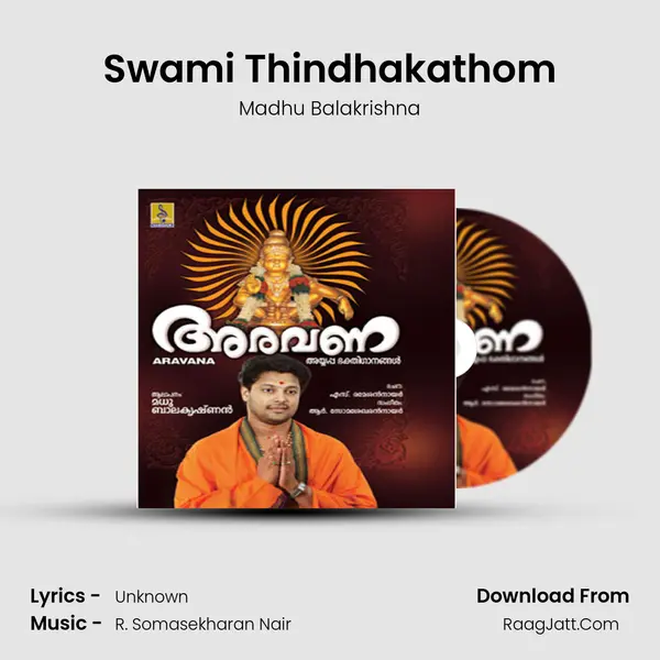 Swami Thindhakathom MP3 Song by Madhu Balakrishna Cover