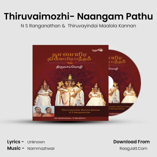 Thiruvaimozhi- Naangam Pathu MP3 Song by N S Ranganathan Cover
