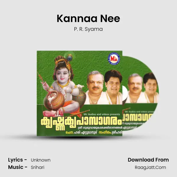 Kannaa Nee MP3 Song by P. R. Syama Cover