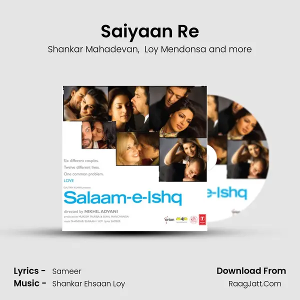 Saiyaan Re MP3 Song by Shankar Mahadevan Cover