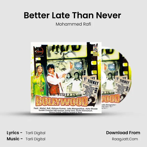 Better Late Than Never (Chand Mera Dil) MP3 Song by Mohammed Rafi Cover