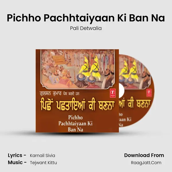 Pichho Pachhtaiyaan Ki Ban Na MP3 Song by Pali Detwalia Cover