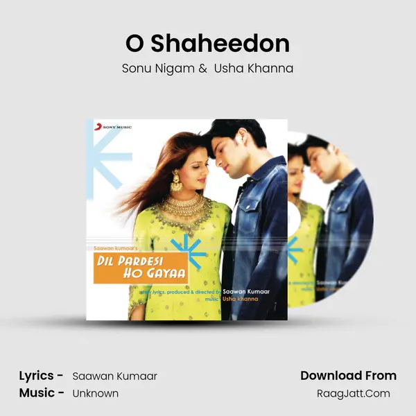 O Shaheedon MP3 Song by Sonu Nigam Cover
