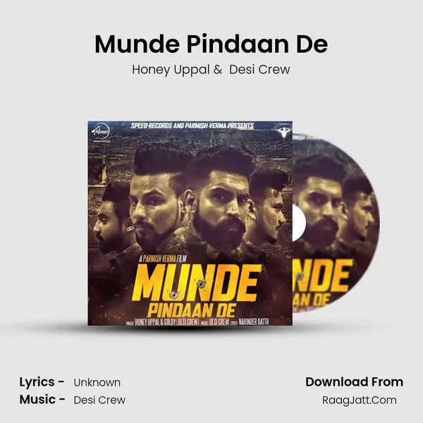 Munde Pindaan De MP3 Song by Honey Uppal Cover