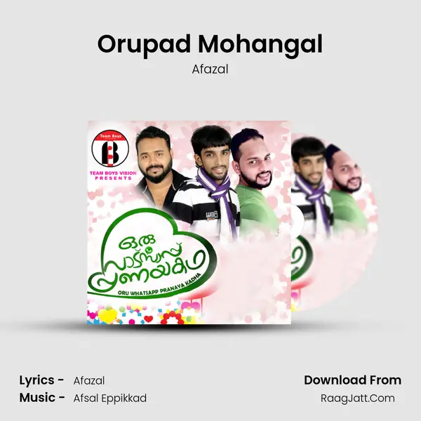 Orupad Mohangal MP3 Song by Afazal Cover