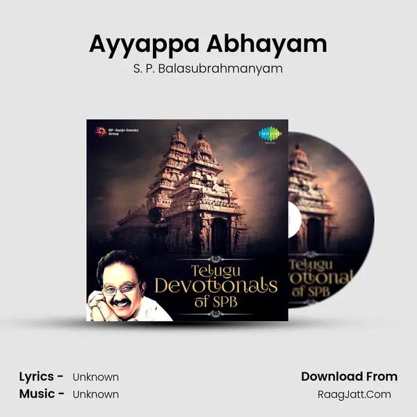 Ayyappa Abhayam MP3 Song by S. P. Balasubrahmanyam Cover