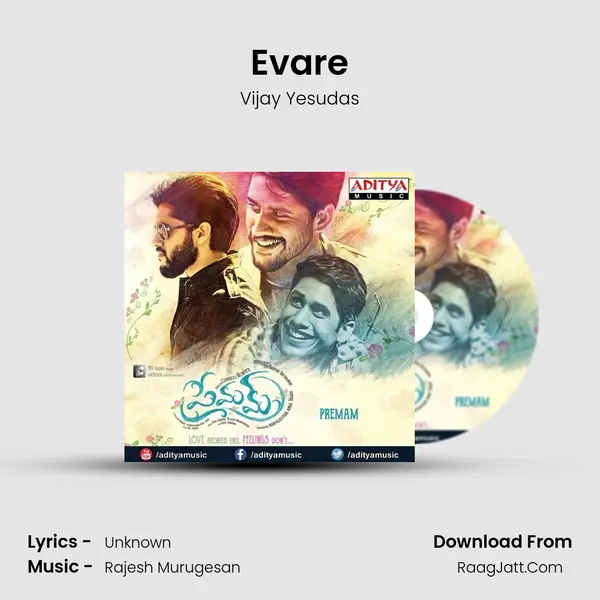 Evare MP3 Song by Vijay Yesudas Cover