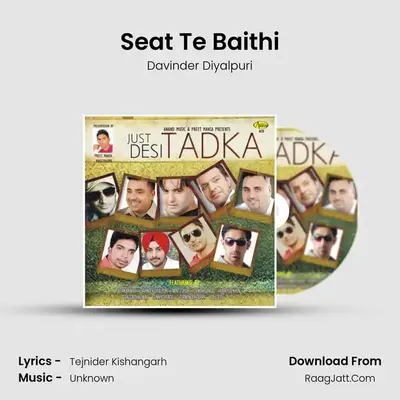Seat Te Baithi MP3 Song by Davinder Diyalpuri Cover