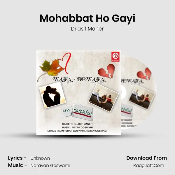 Mohabbat Ho Gayi MP3 Song by Dr.asif Maner Cover