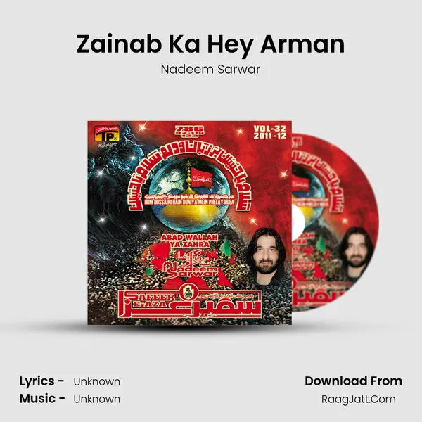 Zainab Ka Hey Arman MP3 Song by Nadeem Sarwar Cover