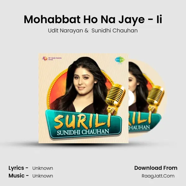 Mohabbat Ho Na Jaye - Ii MP3 Song by Udit Narayan Cover