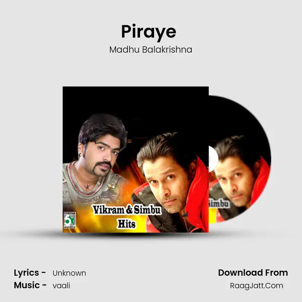 Piraye (From "Pithamagan") Cover
