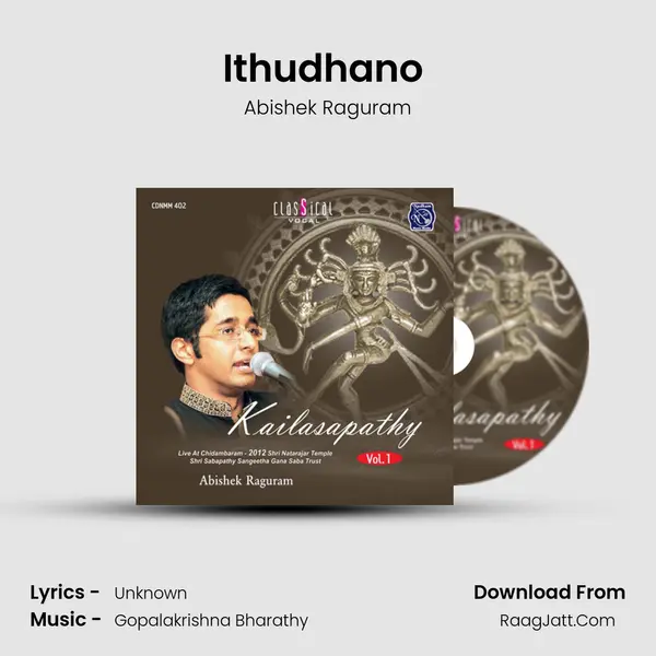 Ithudhano (live) MP3 Song by Abishek Raguram Cover