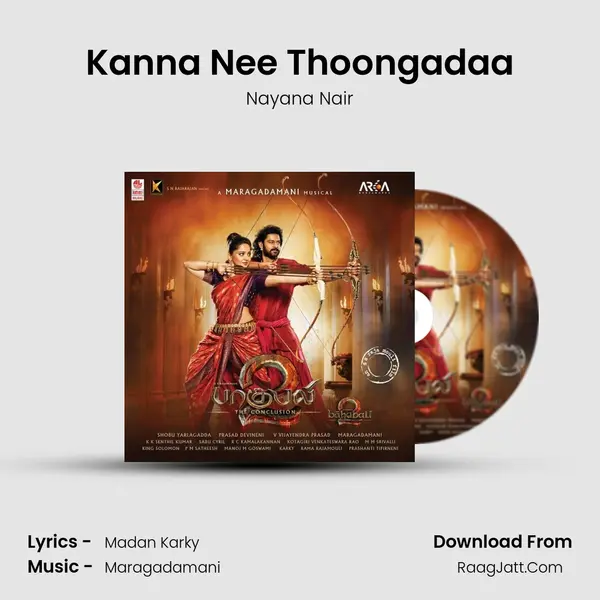 Kanna Nee Thoongadaa MP3 Song by Nayana Nair Cover