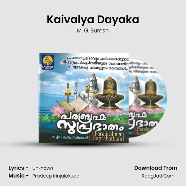Kaivalya Dayaka MP3 Song by M. G. Suresh Cover