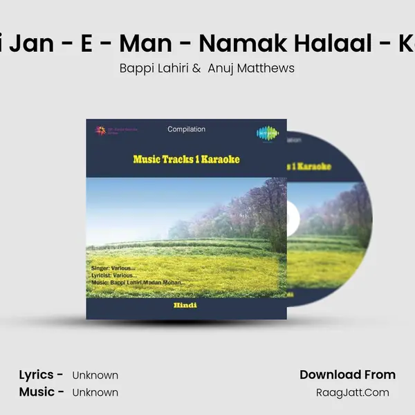 Jawani Jan - E - Man - Namak Halaal - Karaoke MP3 Song by Bappi Lahiri Cover