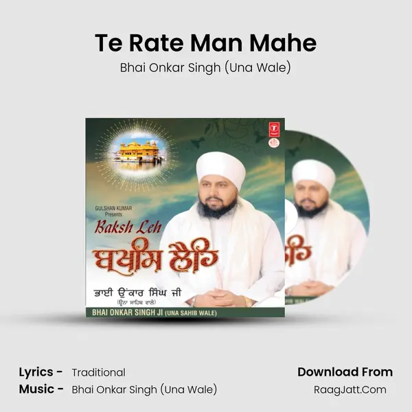 Te Rate Man Mahe MP3 Song by Bhai Onkar Singh (Una Wale) Cover