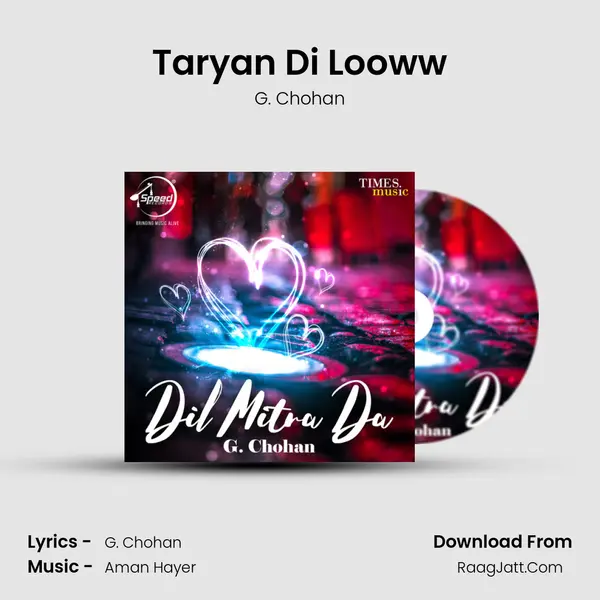 Taryan Di Looww MP3 Song by G. Chohan Cover